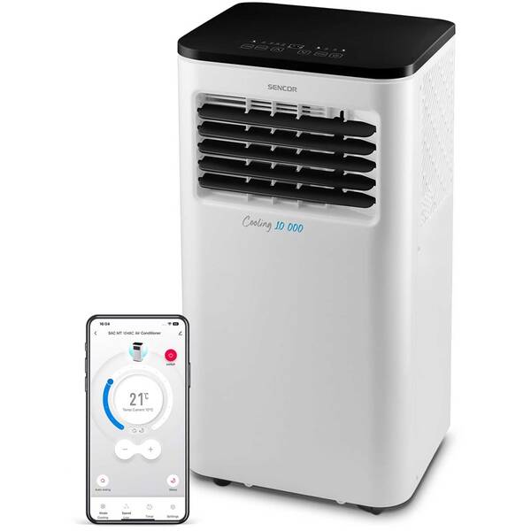 Mobilní klimatizace Sencor SAC MT1048C černá barva
