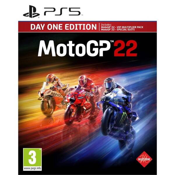 Hra Milestone PlayStation 5 Moto GP 22 

