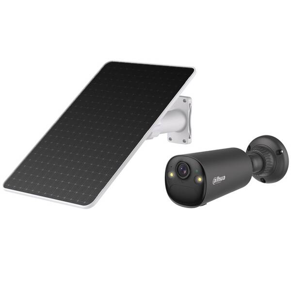 IP kamera Dahua KIT BF4CA-4G, Bullet, 4G, 4Mpix + 8W solární panel černá

