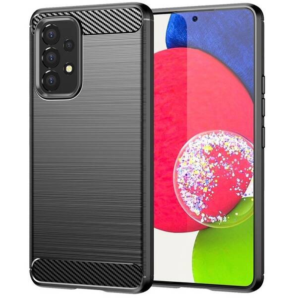 Kryt na mobil WG Carbon na Samsung Galaxy A53 5G černý

