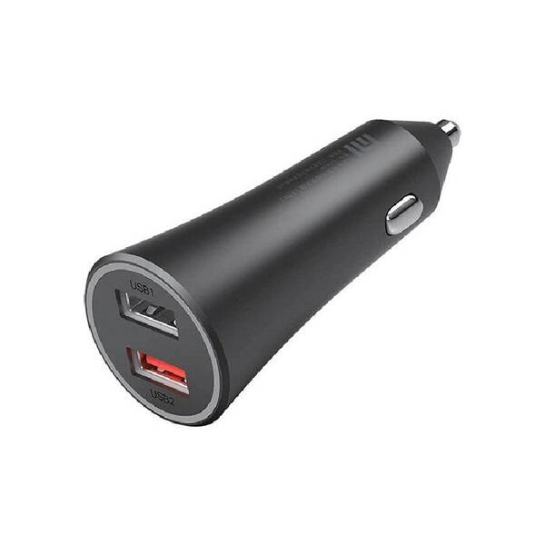 Adaptér do auta Xiaomi Mi 37W DualPort Car Charger černý

