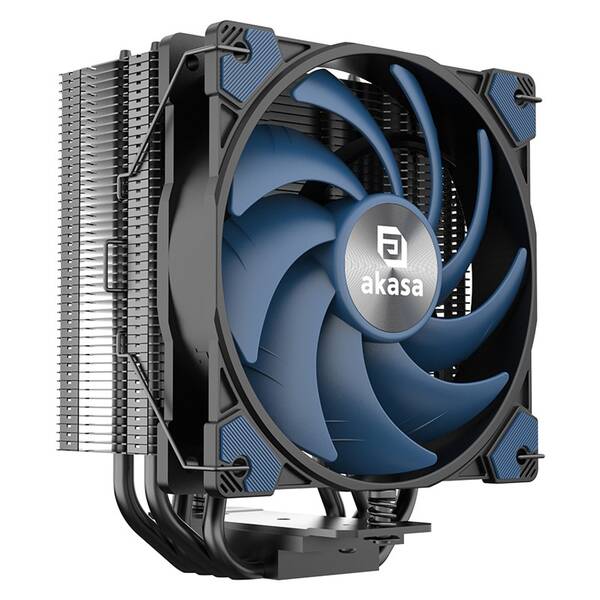 Chladič CPU AKASA Alucia H4, LGA1700 Edition, 4 Heatpipes černý

