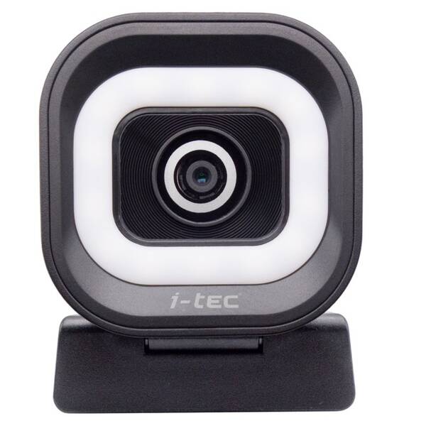 Webkamera i-tec Solomon 700 Stream 4K Ring Light černá

