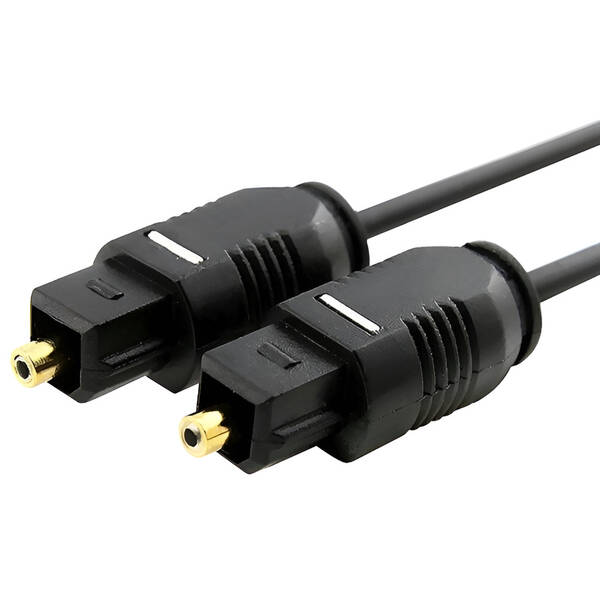 Kabel AQ Optický 1,5m černý

