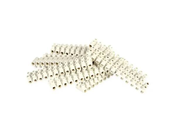 Svorkovnice EMOS ŠROUB. 12 PRV. 6–10MM2 57A/450V 10KS bílá

