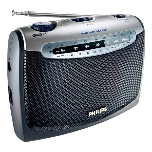 Radiopřijímač Philips 2160 stříbrný

