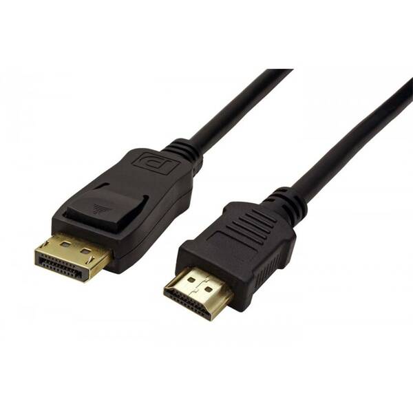 Kabel WG DisplayPort 1.2/HDMI 1.4, 2m černá barva
