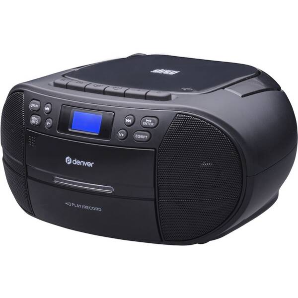 Radiomagnetofon s DAB+/CD Denver TDC-280 černý

