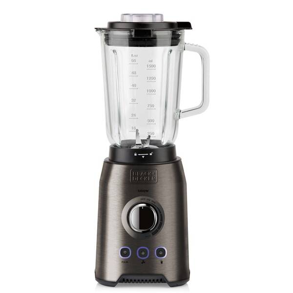 Stolní mixér Black+Decker BXJB1200E černý/nerez

