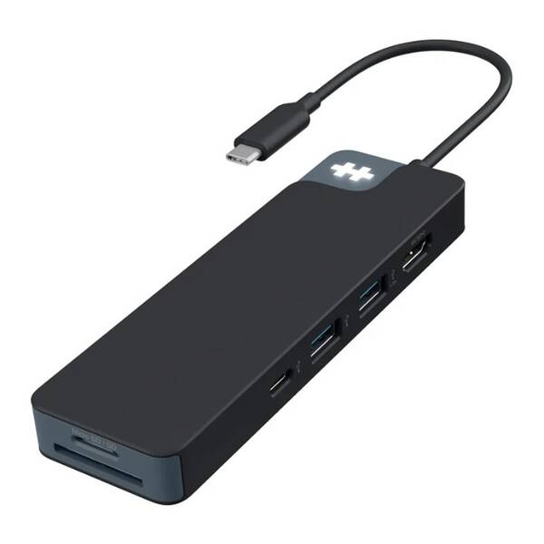 USB Hub HyperDrive Flex 8 Port USB-C černý

