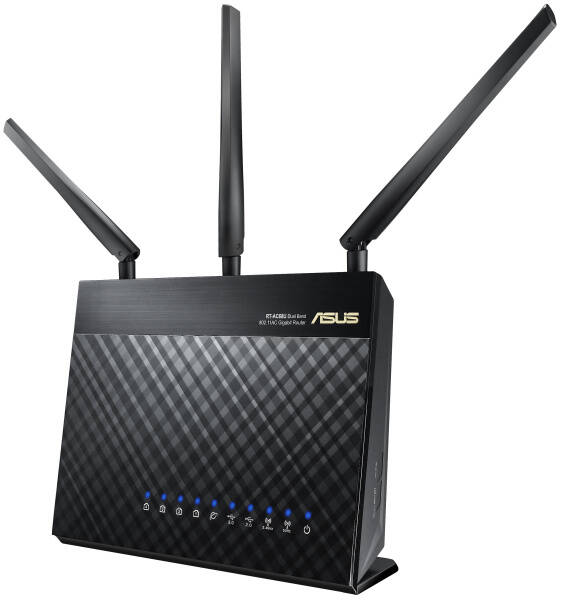 Router Asus RT-AC68U V3 - AC1900 dvoupásmový Wi-Fi AiMesh 

