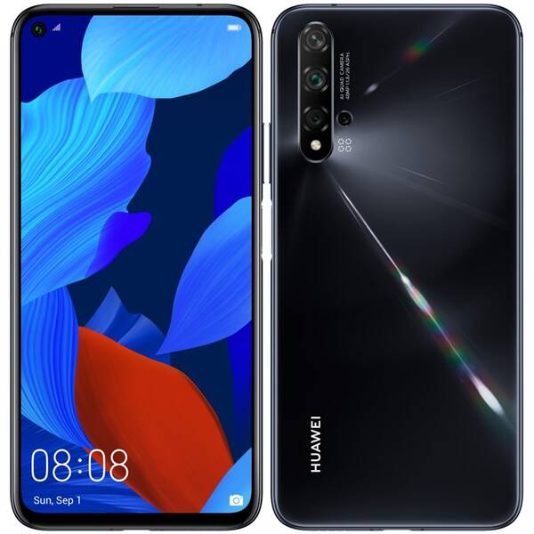 Mobilní telefon Huawei Nova 5T Dual SIM černý

