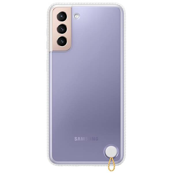 Kryt na mobil Samsung Galaxy S21+ 5G bílý/průhledný

