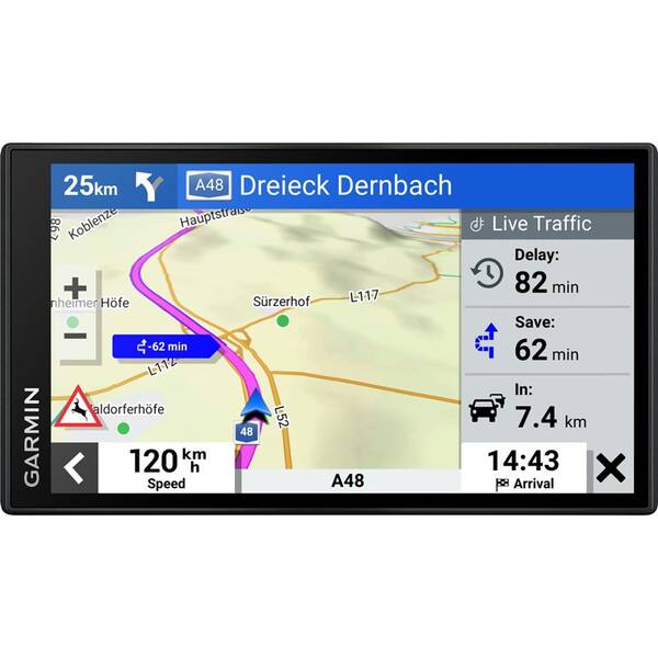 Navigační systém GPS Garmin DriveSmart 66MT-S EU45 černý

