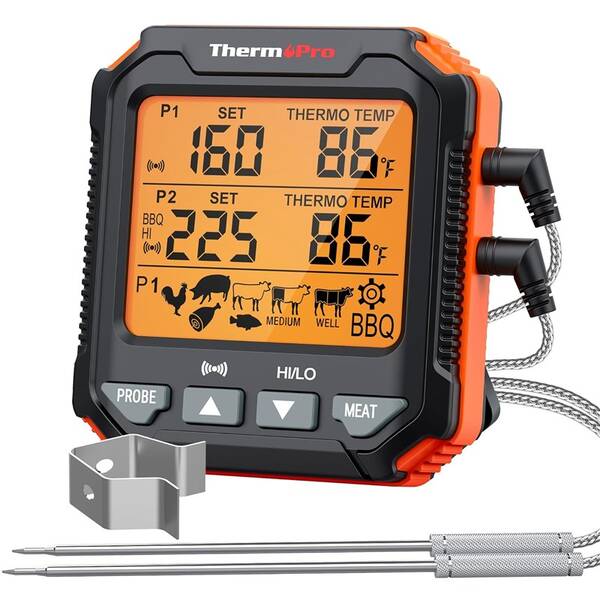 Teploměr do masa ThermoPro TP-717 žlutý

