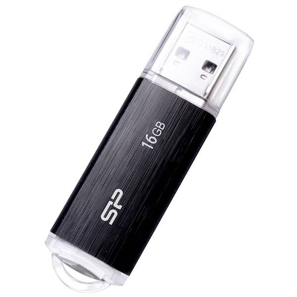 USB Flash Silicon Power Ultima U02 16 GB černá barva
