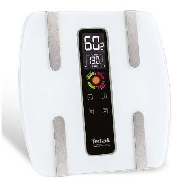 Osobní váha Tefal BODYSIGNAL 3 GLASS BM7100S6 bílá

