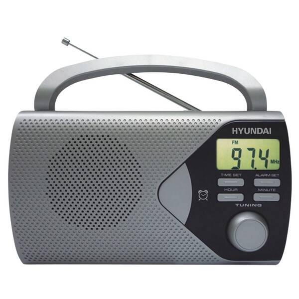 Radiopřijímač Hyundai PR 200S stříbrný

