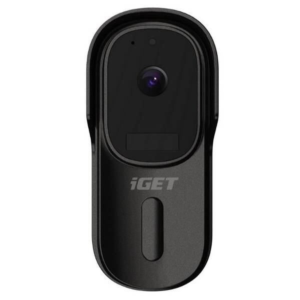 Videozvonek iGET HOME Doorbell DS1 černá barva
