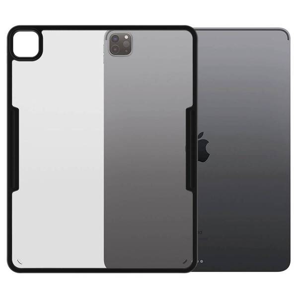 Kryt PanzerGlass ClearCase Apple iPad Pro 12,9” (3.-5.gen) černý/průhledný

