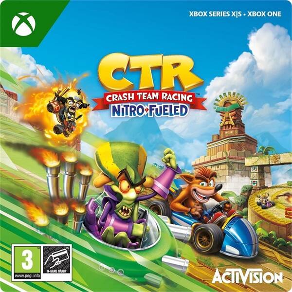  Activision Xbox Crash Team Racing Nitro-Fueled: Nitros Oxide Edition - elektronická licence 

