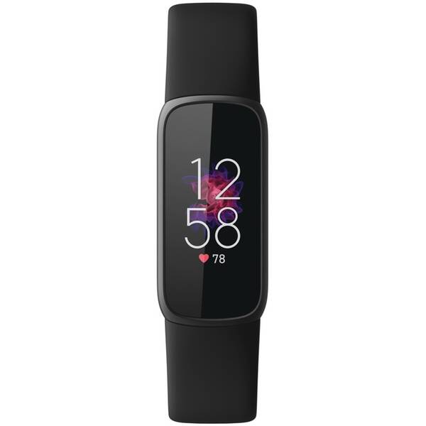 Fitness náramek Fitbit Luxe - Black/Graphite Stainless Steel 

