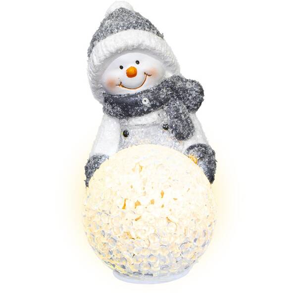 LED dekorace RETLUX RXL 474 Sněhulák a koule 12cm LED 

