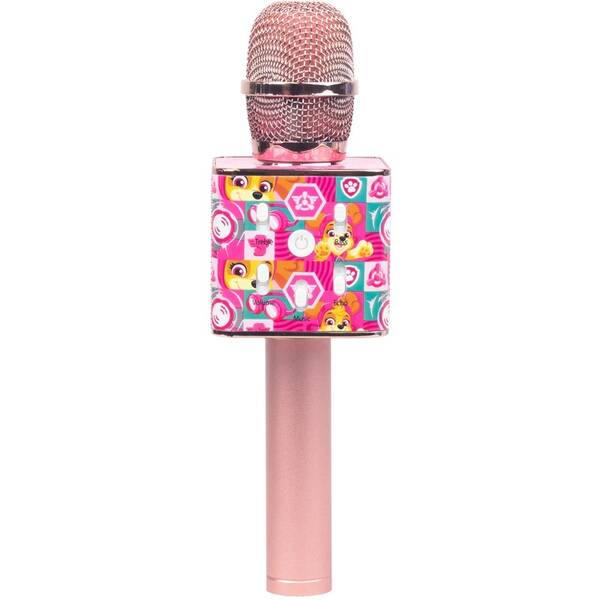 Karaoke mikrofon Nickelodeon Tlapková patrola růžový

