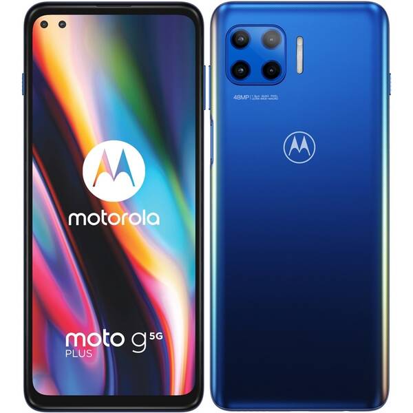 Mobilní telefon Motorola Moto G 5G Plus modrý

