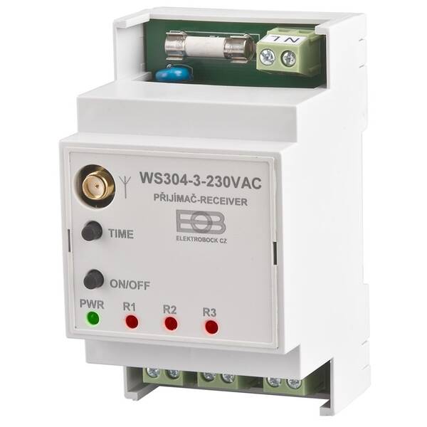 Přijímač Elektrobock WS304-3 230VAC, tří-kanálový 

