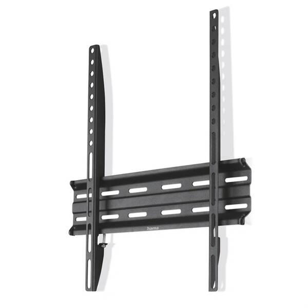 Držák TV Hama 220809, nástěnný, pevný, pro úhlopříčky 32" až 65", max. nosnost 35 kg černý

