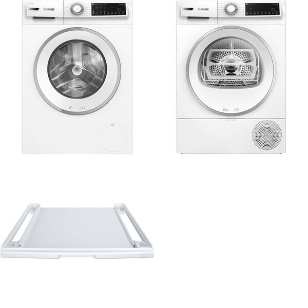 Set výrobků Bosch WGJ244A1BY + WQJ24292BY + WTZ27400 bílý

