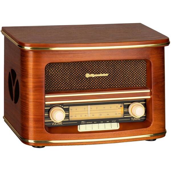 Radiopřijímač s CD Roadstar HRA-1500UEMP hnědý

