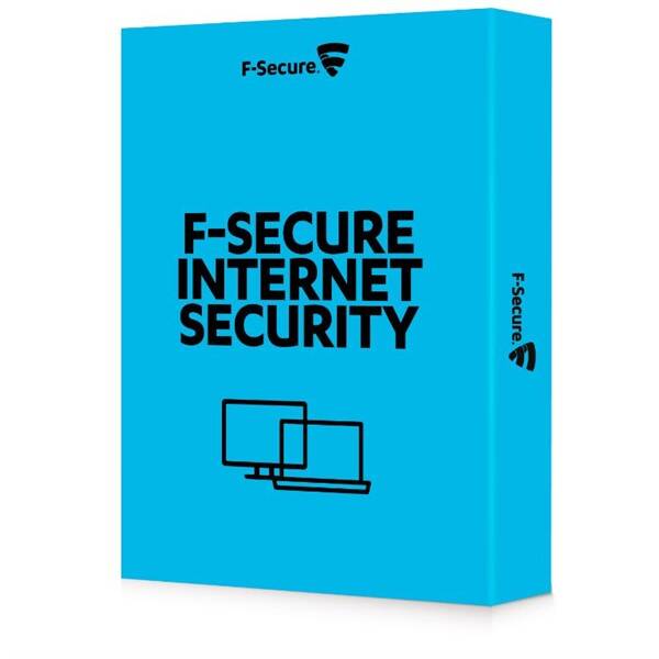 Software F-Secure INTERNET SECURITY, 3 zařízení / 1 rok, krabička 

