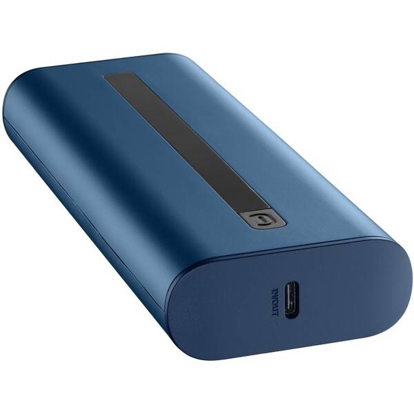 Powerbanka CellularLine Thunder 20 000 mAh modrá

