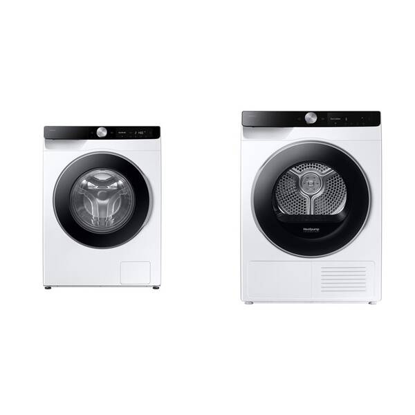 Set výrobků Samsung WW90DG6U85LKU4 + DV90DG6845LKU4 bílá barva

