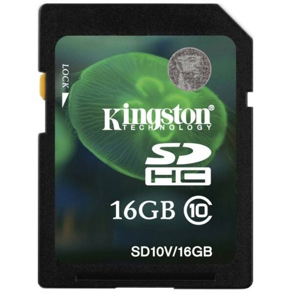 Paměťová karta Kingston 16GB UHS-I U1 (30MB/s) 

