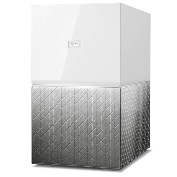 Datové úložiště (NAS) Western Digital My Cloud Home Duo 8TB LAN bílé

