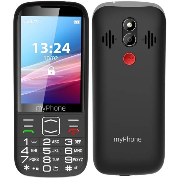 Mobilní telefon myPhone Halo 4 LTE Senior černá barva
