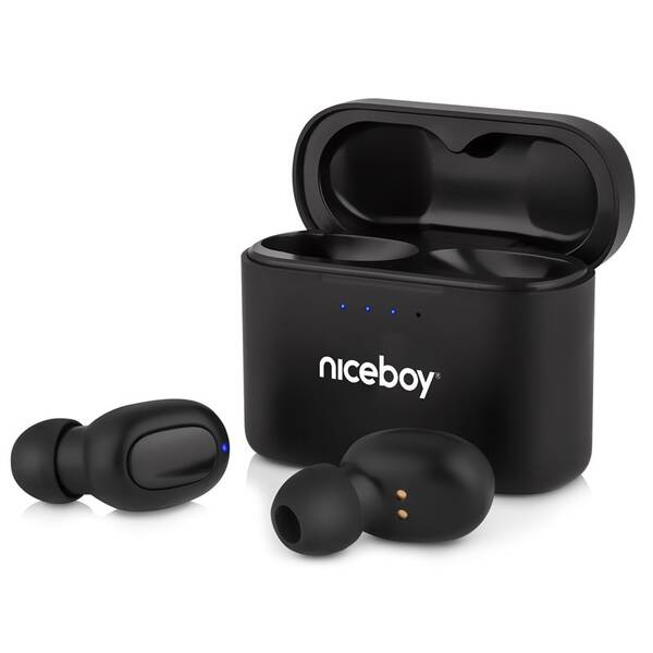 Sluchátka Niceboy Podsie 4 černá

