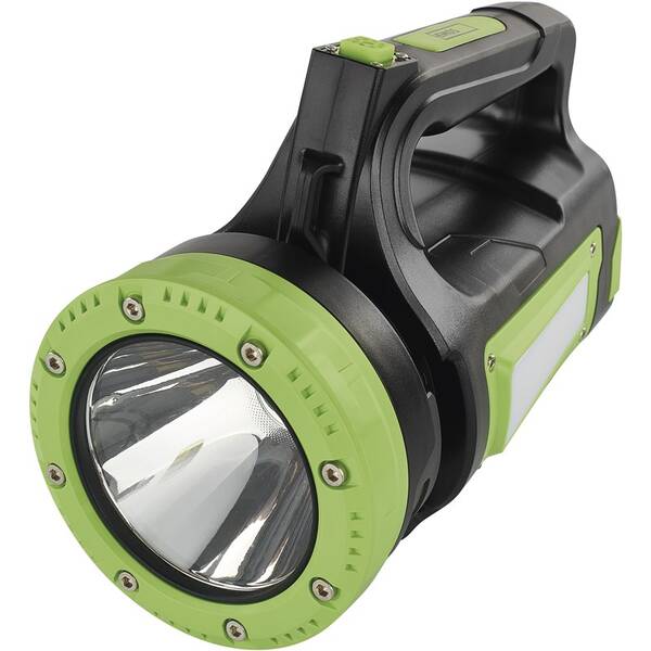 Svítilna EMOS LED nabíjecí, 850 lm, 8000 mAh černá/zelená

