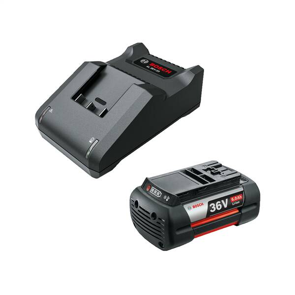 Set baterie a nabíječky Bosch 36V (GBA 36V 6.0Ah + AL 36V-20) 


