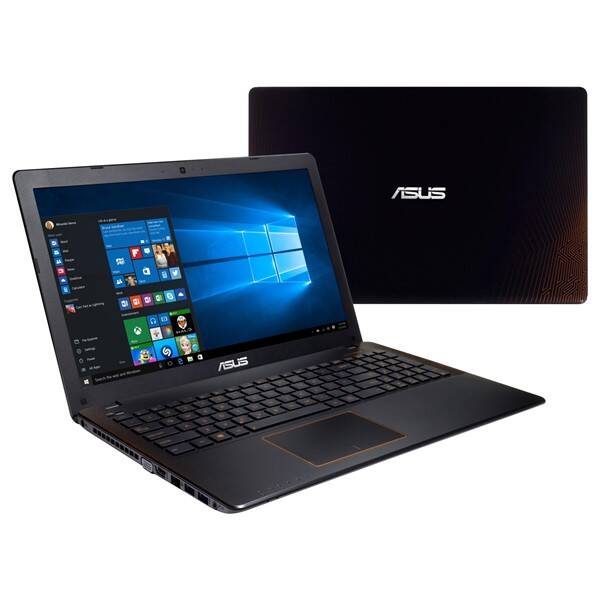 Notebook Asus F550VX-DM604T černý/oranžový

