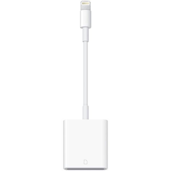 Redukce Apple Lightning - SD card bílá

