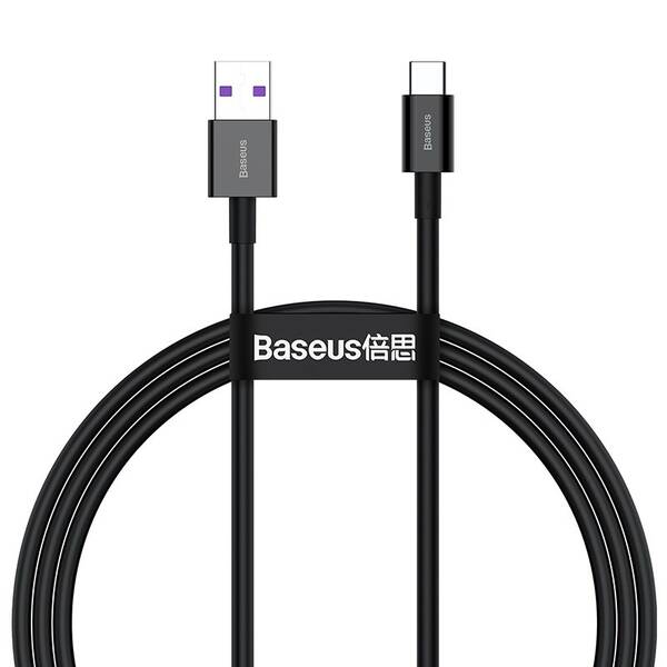 Kabel Baseus Superior Series USB/USB-C 66W, 2m černý

