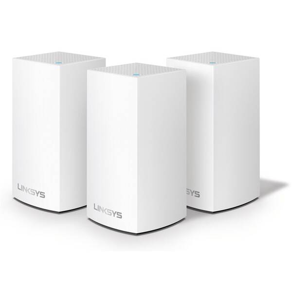 Přístupový bod (AP) Linksys Velop Mesh Wi-fi System, Dual-Band, 3-Pack bílý

