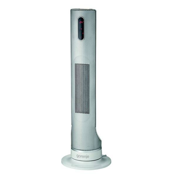 Teplovzdušný ventilátor Gorenje HW 2500 L stříbrný

