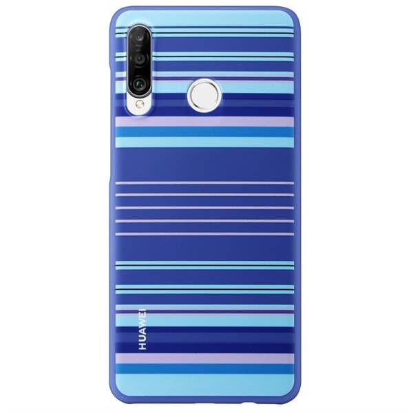 Kryt na mobil Huawei Colorful pro P30 Lite - Blue Lines 

