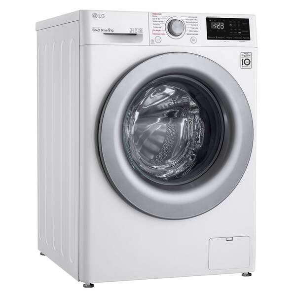 Pračka LG F49V3VW4W bílá


