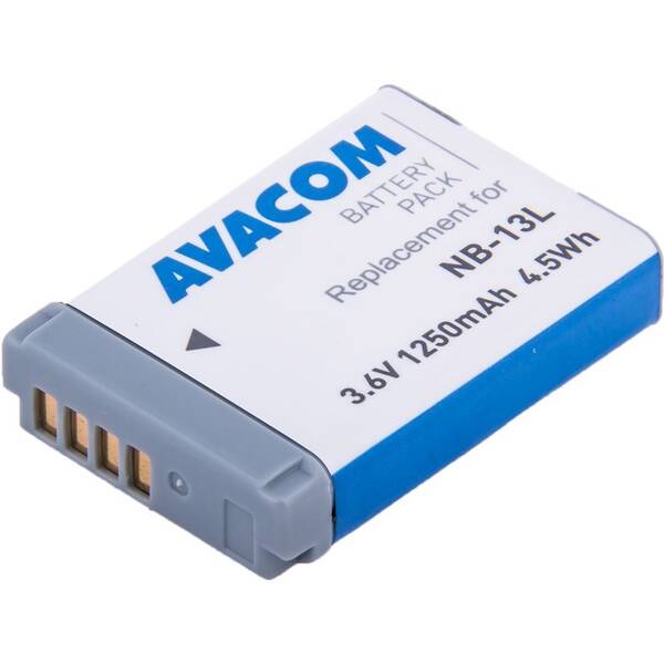 Baterie Avacom Canon NB-13L Li-Ion 3,6V 1250mAh 

